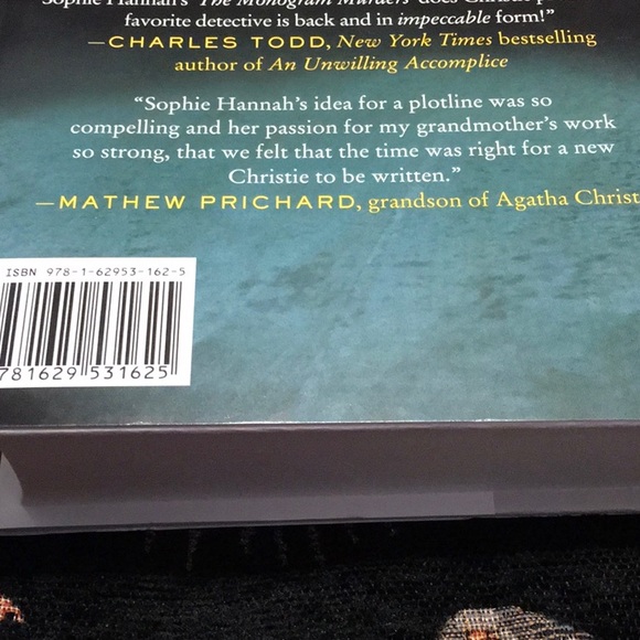 Agatha Christie’s NewHercule PoirotMystery!BySophie Hannah,hardcover,LargePrint - Picture 4 of 7